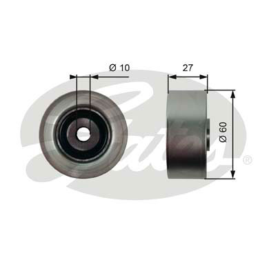 Umlenk-/Führungsrolle, Keilrippenriemen Gates T36392 Umlenk-/Führungsrolle, Keilrippenriemen Gates T36392 von Gates