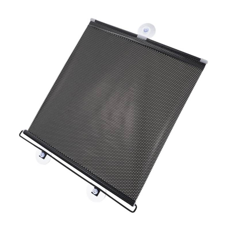 Gatuida 1 Satz Verdunkelungsrollos blickdichte zum einzug schandung Window Shades gardinenhäkchen Vorhänge Vinyl Weiß atmungsaktiver Fenstervorhang Fensterabdeckung PVC Black von Gatuida