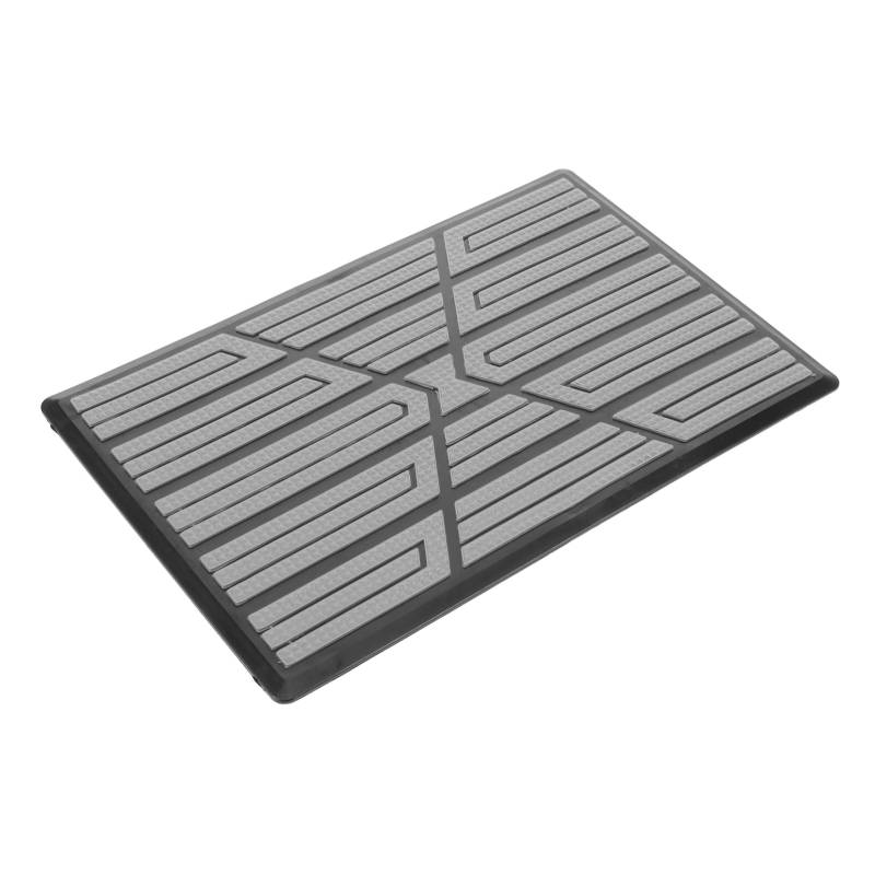 Gatuida Auto-bodenmatte Fuß Auto-pedalpolster Auto-teppichreparatur Auto-teppichschutz Schwarz/grau von Gatuida