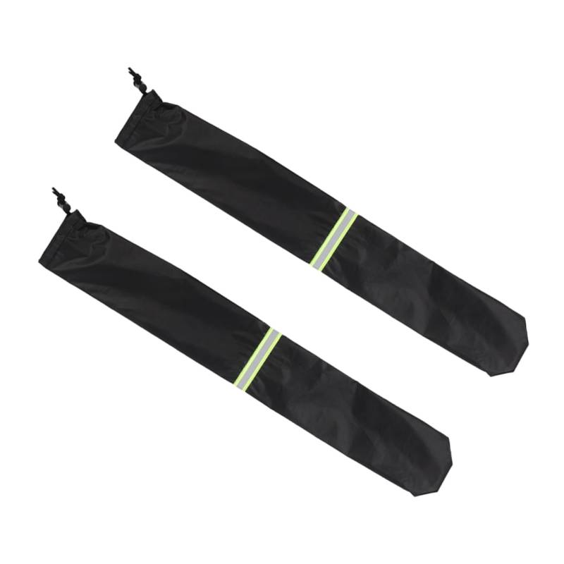 Gatuida Wischerabdeckung Scheibenwischer Schnee Klinge Regen kratzen Auto zubehör Auto zübehör Windschutzscheibenabdeckungen im Winter Windschutzscheibenabdeckung für Auto Polyester Black von Gatuida