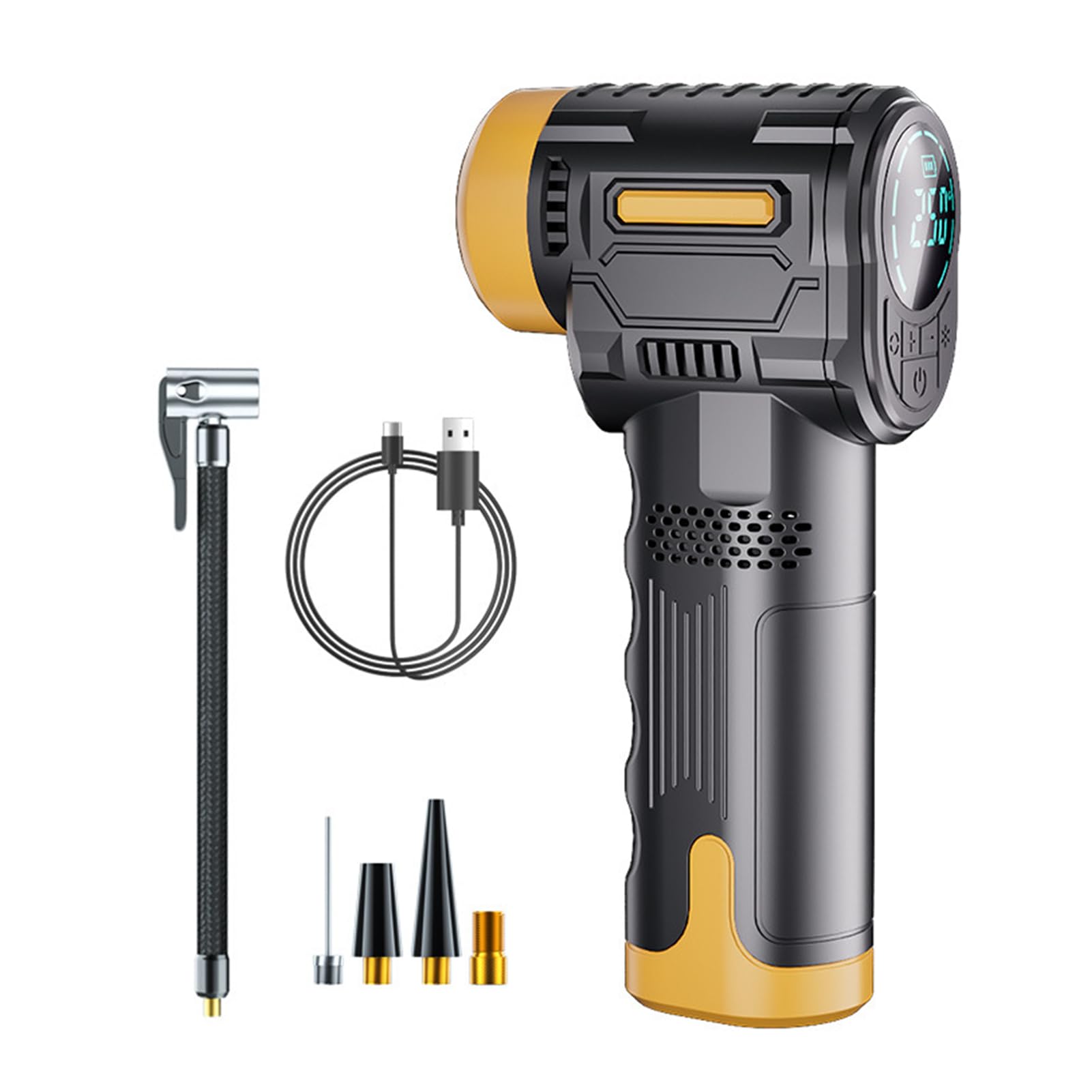 Gavigain Handheld -Reifen -Inflator tragbarer Luftkompressor Elektrische Luftpumpe LED -Leuchte Gavigain Handheld -Reifen -Inflator tragbarer Luftkompressor Elektrische Luftpumpe LED -Leuchte von Gavigain