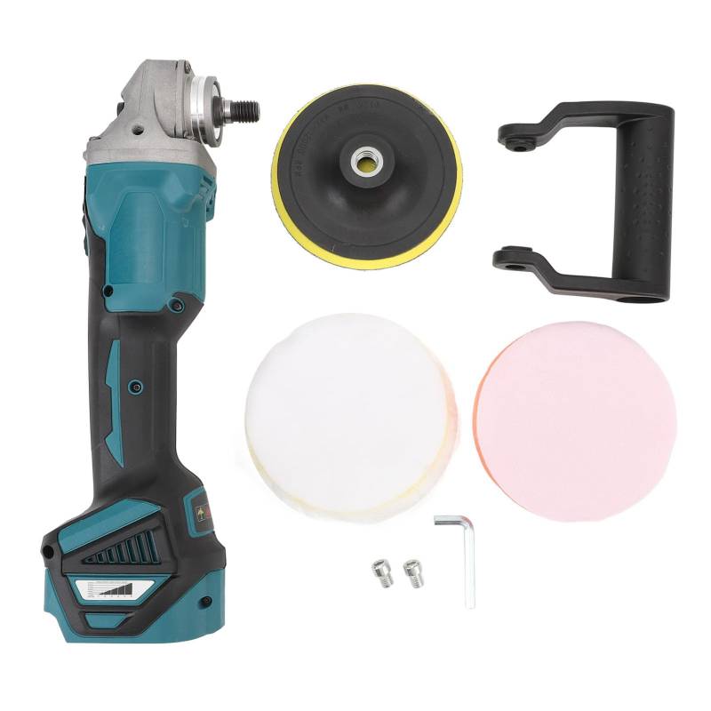 Gavigain Schnurloser Pufferpolierer 18V Batterie 6 Geschwindigkeit klares LCD Ergonomisches Design für Autodetails von Gavigain