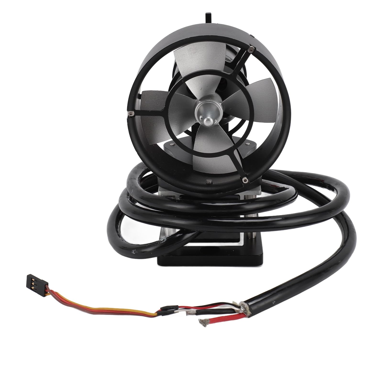 Kyo 12et Unterwassermesser bürstenloser Motor 11 kg 4 Blade Aluminiumlegierung in Controller -U -Boot -Propeller 12‑25,2 V für ROV (CCW) von Gavigain