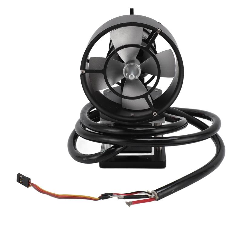 Kyo 12et Unterwassermesser bürstenloser Motor 11 kg 4 Blade Aluminiumlegierung in Controller -U -Boot -Propeller 12‑25,2 V für ROV (CCW) von Gavigain