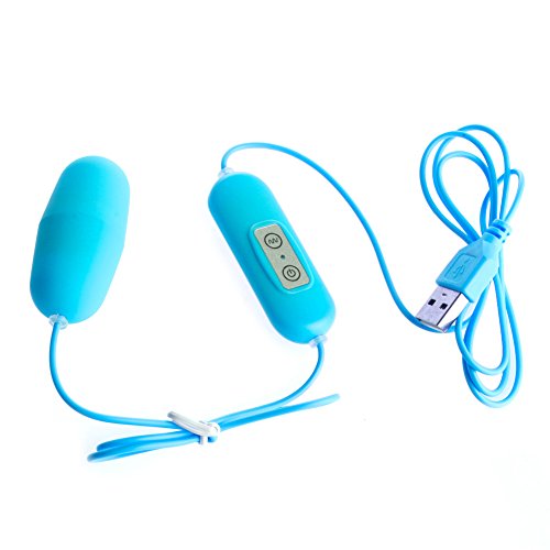 Gaxen 1 PC Wasserdicht 10 Frequenz Mit Fernbedienung Vibrierende Maus Jump Egg Vibrator (blau) von Gaxen