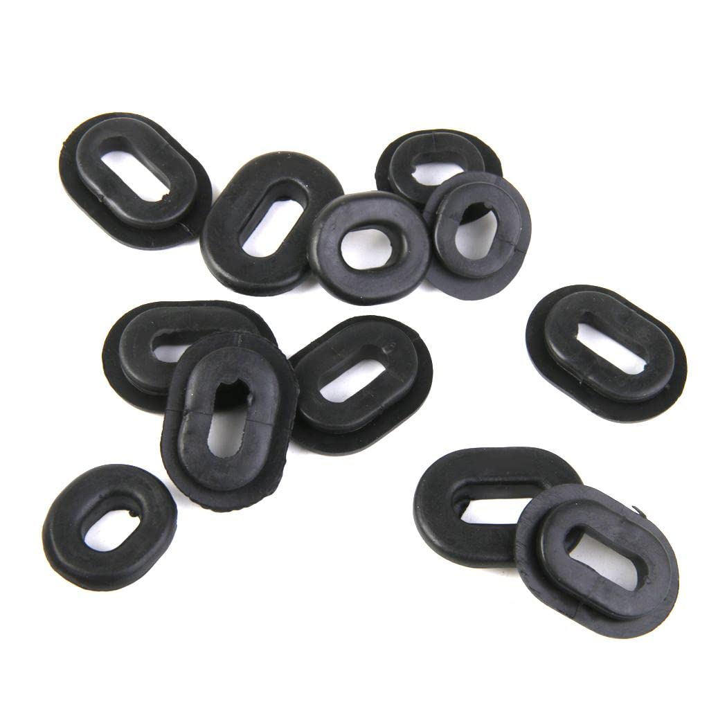 Gazechimp 24 Teile/Satz Oval Runde Gummi Seitendeckel Tülle Für Motorrad CG125 Honda Gazechimp 24 Teile/Satz Oval Runde Gummi Seitendeckel Tülle Für Motorrad CG125 Honda von Gazechimp
