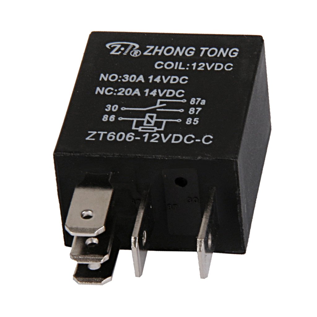Gazechimp KFZ Relais 12V 20A/30A AMP 5-Pin 5P Schliesser Umschaltrelais Wechsler Gazechimp KFZ Relais 12V 20A/30A AMP 5-Pin 5P Schliesser Umschaltrelais Wechsler von Gazechimp