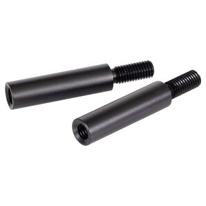 gazzini Alu Blinkerarm-Verlängerung M8, Ø 12mm, Schwarz, Paar Gazzini von Gazzini