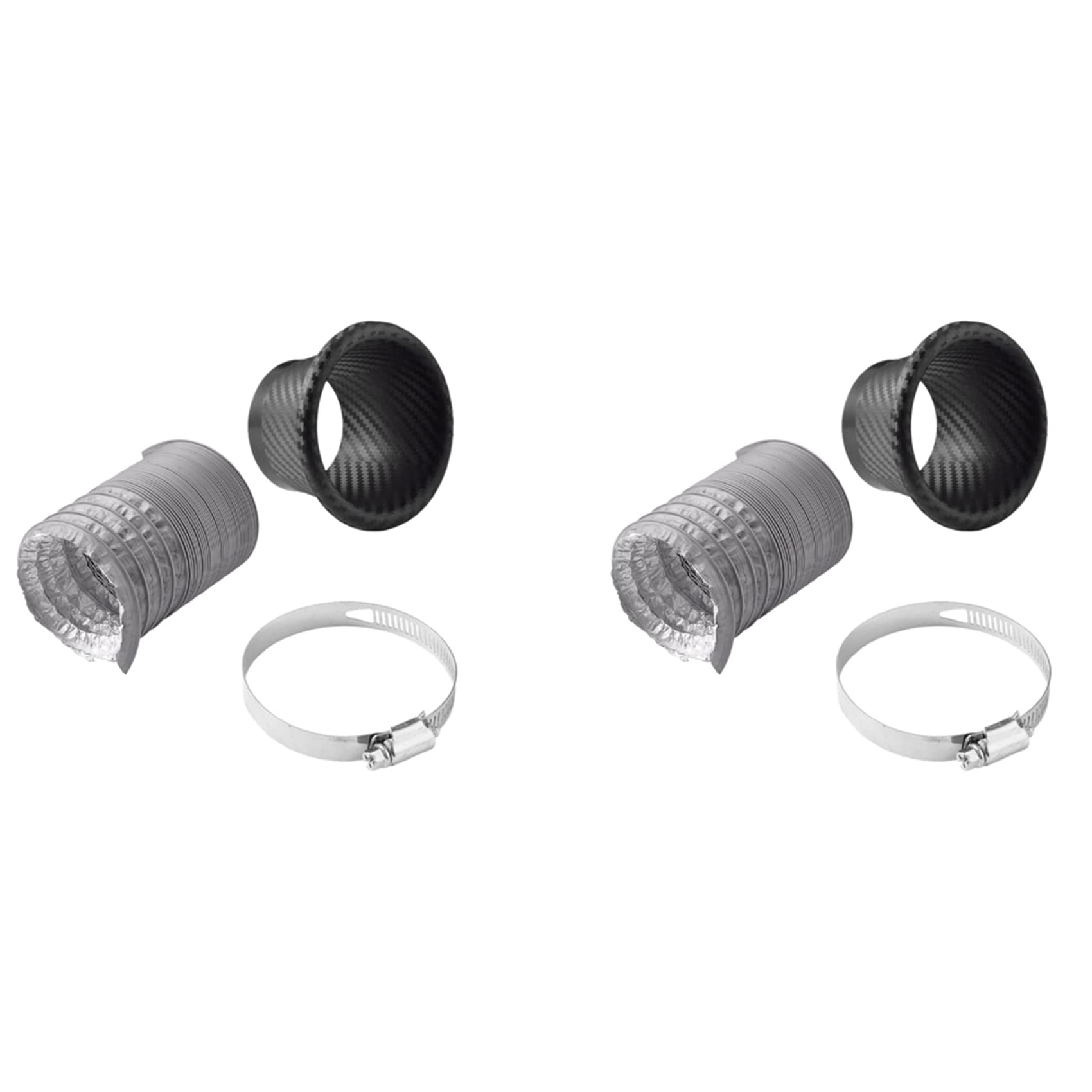 Gbloodst 2 Set Turbo Luft Ansaugen Rohr Turbinen Trichter Kit für Die Vordere Stoßstange Des Autos Auto Turbo Luft Ansaugen Rohr Kit Im Kohle Faser Stil Gbloodst 2 Set Turbo Luft Ansaugen Rohr Turbinen Trichter Kit für Die Vordere Stoßstange Des Autos Auto Turbo Luft Ansaugen Rohr Kit Im Kohle Faser Stil von Gbloodst
