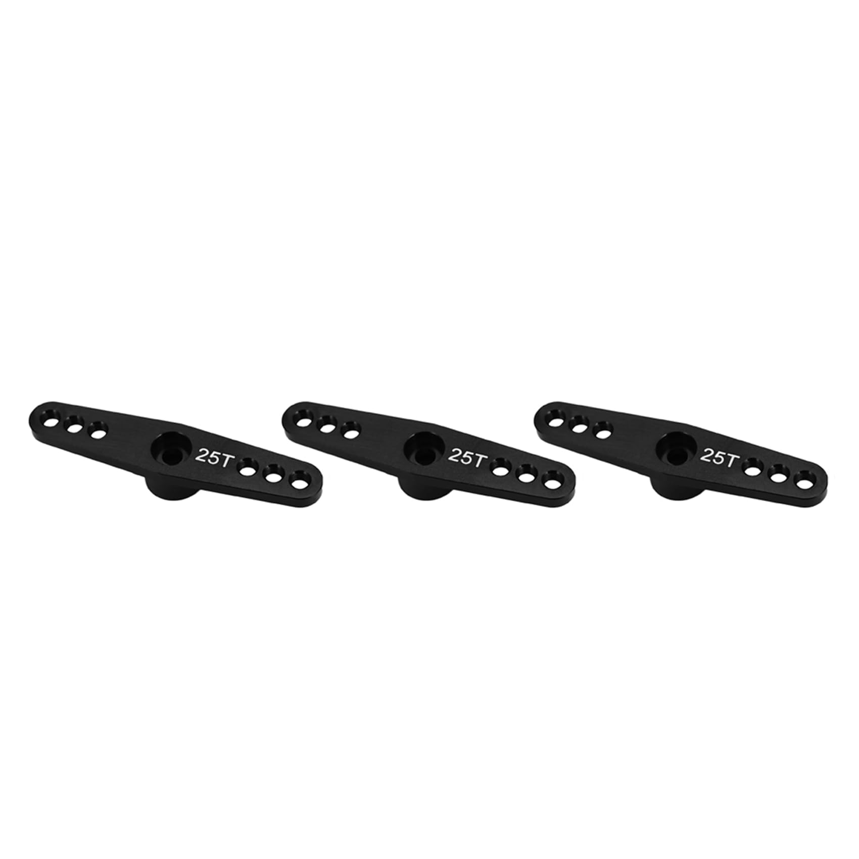 Gbloodst 3X 25T Lenkservo Arm Horn Metall Vollgas Teile Doppel Lenker für Futaba Schwarz Gbloodst 3X 25T Lenkservo Arm Horn Metall Vollgas Teile Doppel Lenker für Futaba Schwarz von Gbloodst