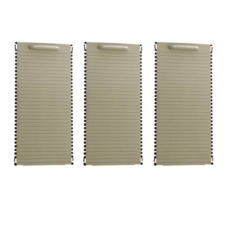 Gbloodst 3X Auto Innen Innen Konsole Rollo Abdeckung für - C/E-Calss W204 S204 W212 S212 A20468076079051 Beige von Gbloodst