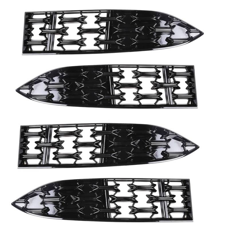 Gbloodst 4x Auto Front Lower Bumper Grille Formabdeckung für CX5-5 2022 + Front Bottom Middle Net Dekoration B von Gbloodst
