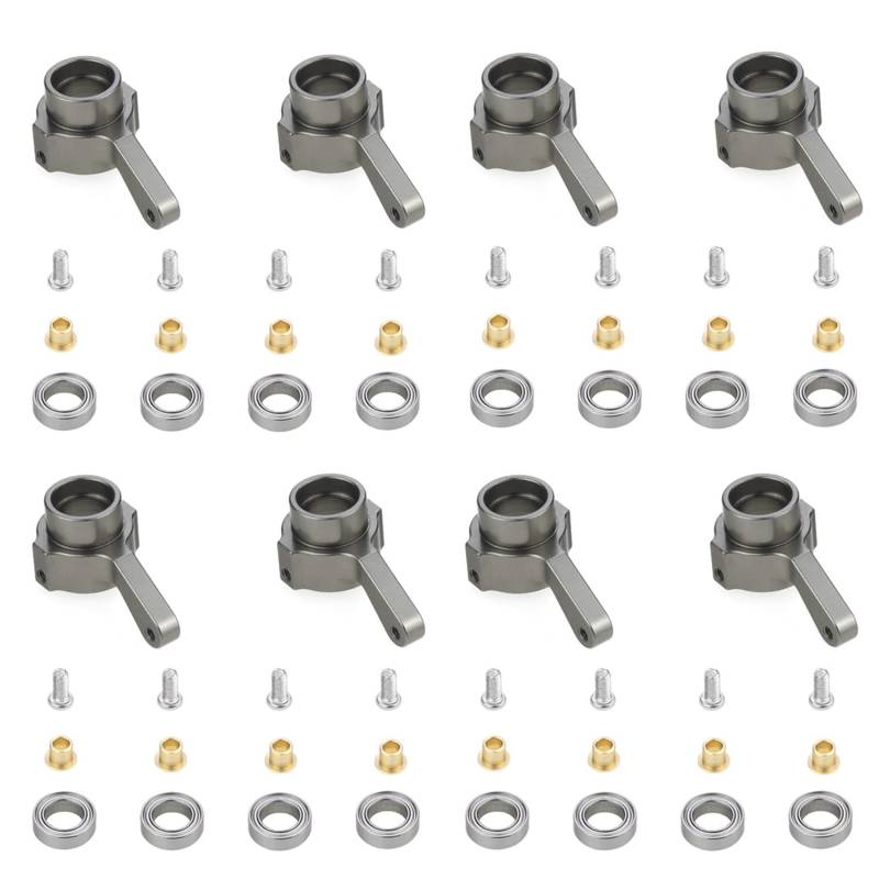 Gbloodst 8x Metalllenkbecher Turn Cup Kit für C14 C24 C34 C44 B14 B1 B16 B24 B36 MN D90 D91 MN99S RC Autoteile, von Gbloodst