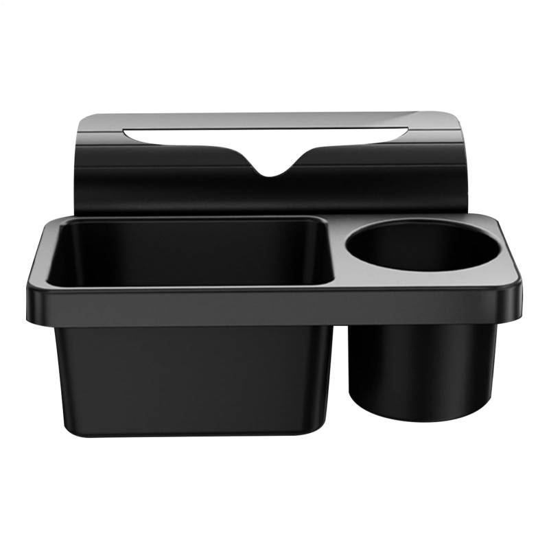 Aufbewahrungsbox für Autotür, Getränkehalter, Autositz-Organizer mit Getränkehalter, multifunktionale Aufbewahrungsbox, 23 x 18 x 11 cm, einfach zu installieren, tragbar für Kinder, Reisen, Roadtrip von Gcerfby