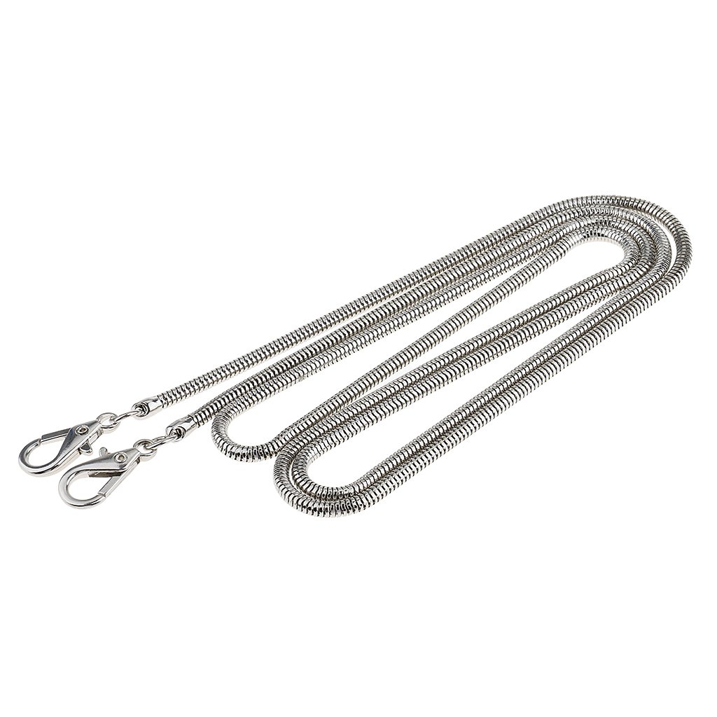 Gcljlmy Ersatz Schulter Riemen Kettenbügel aus aus Kette Schultergurt für Damen Handtasche Umhängetasche Tasche Geldbörse (Silber) von Gcljlmy