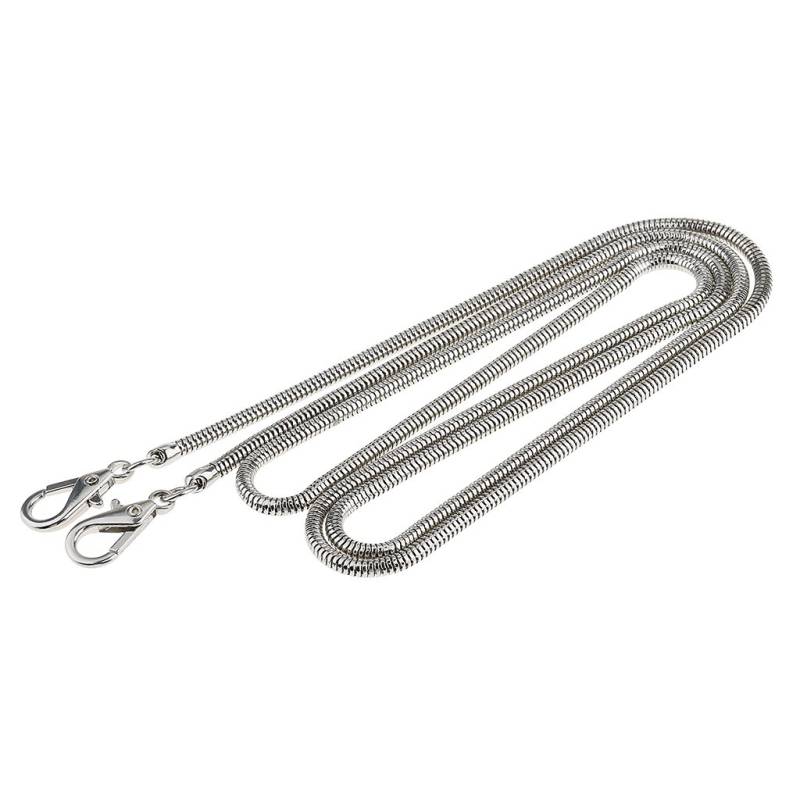 Gcljlmy Ersatz Schulter Riemen Kettenbügel aus aus Kette Schultergurt für Damen Handtasche Umhängetasche Tasche Geldbörse (Silber) von Gcljlmy