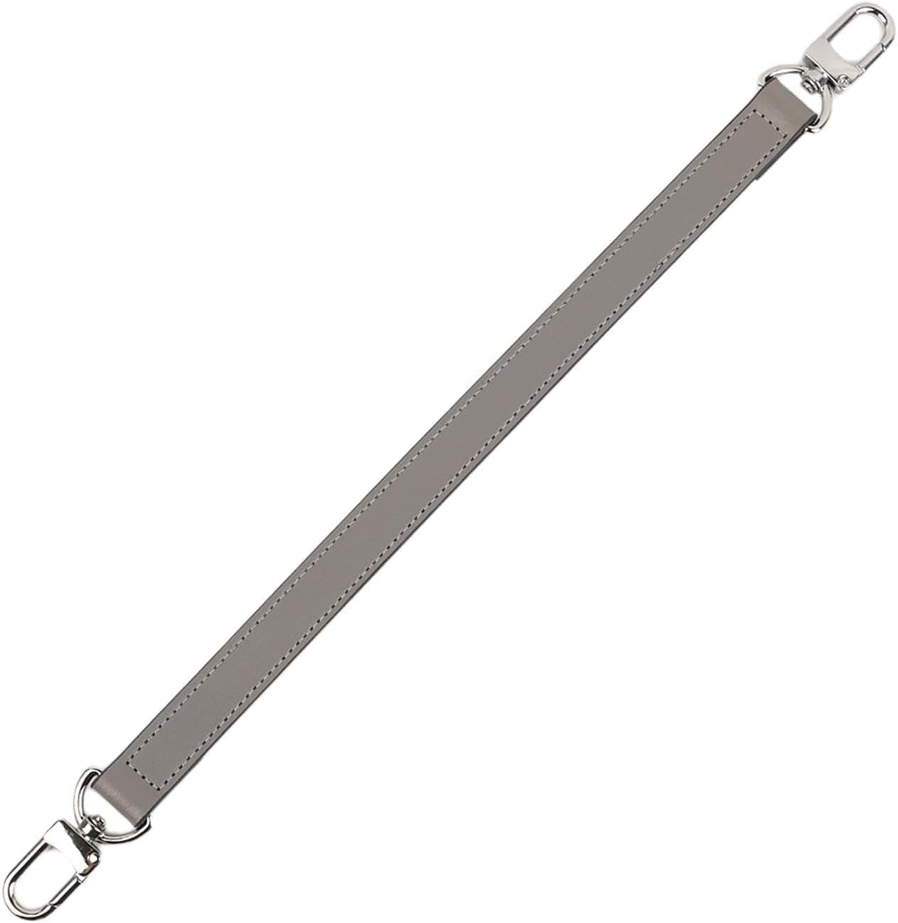 Gcljlmy Handtaschengriff PU-Geldbörsengurte Umhängetaschengurt für Kurze Taschen Geschenk-Clutch-Tasche (Grau) von Gcljlmy