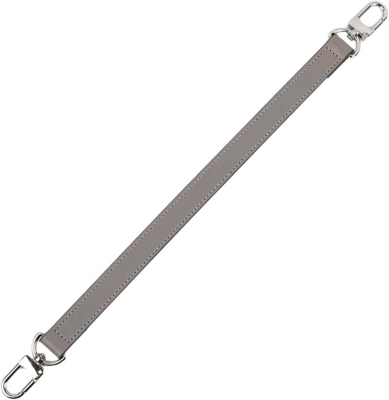 Gcljlmy Handtaschengriff PU-Geldbörsengurte Umhängetaschengurt für Kurze Taschen Geschenk-Clutch-Tasche (Grau) von Gcljlmy