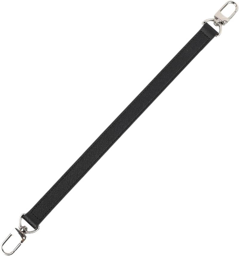 Gcljlmy Handtaschengriff PU-Geldbörsengurte Umhängetaschengurt für Kurze Taschen Geschenk-Clutch-Tasche (Schwarz) von Gcljlmy