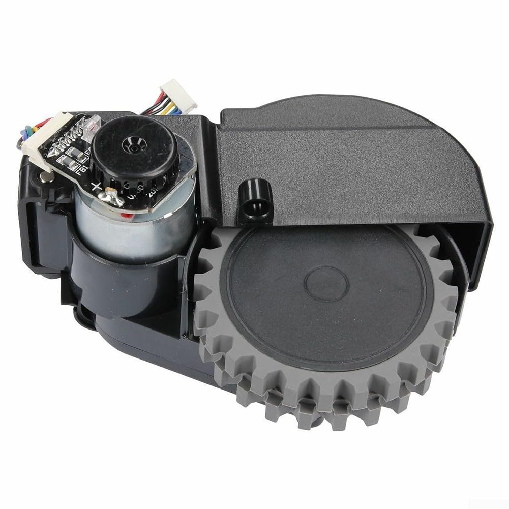 Gdfnmogo Antriebsrad-Ersatz-Set, für Deebot 600, 601, 605 Roboter-Staubsauger, linke und rechte Räder, kompatible Modelle 10002816, 10001872, Zubehör (rechtes Rad) von Gdfnmogo