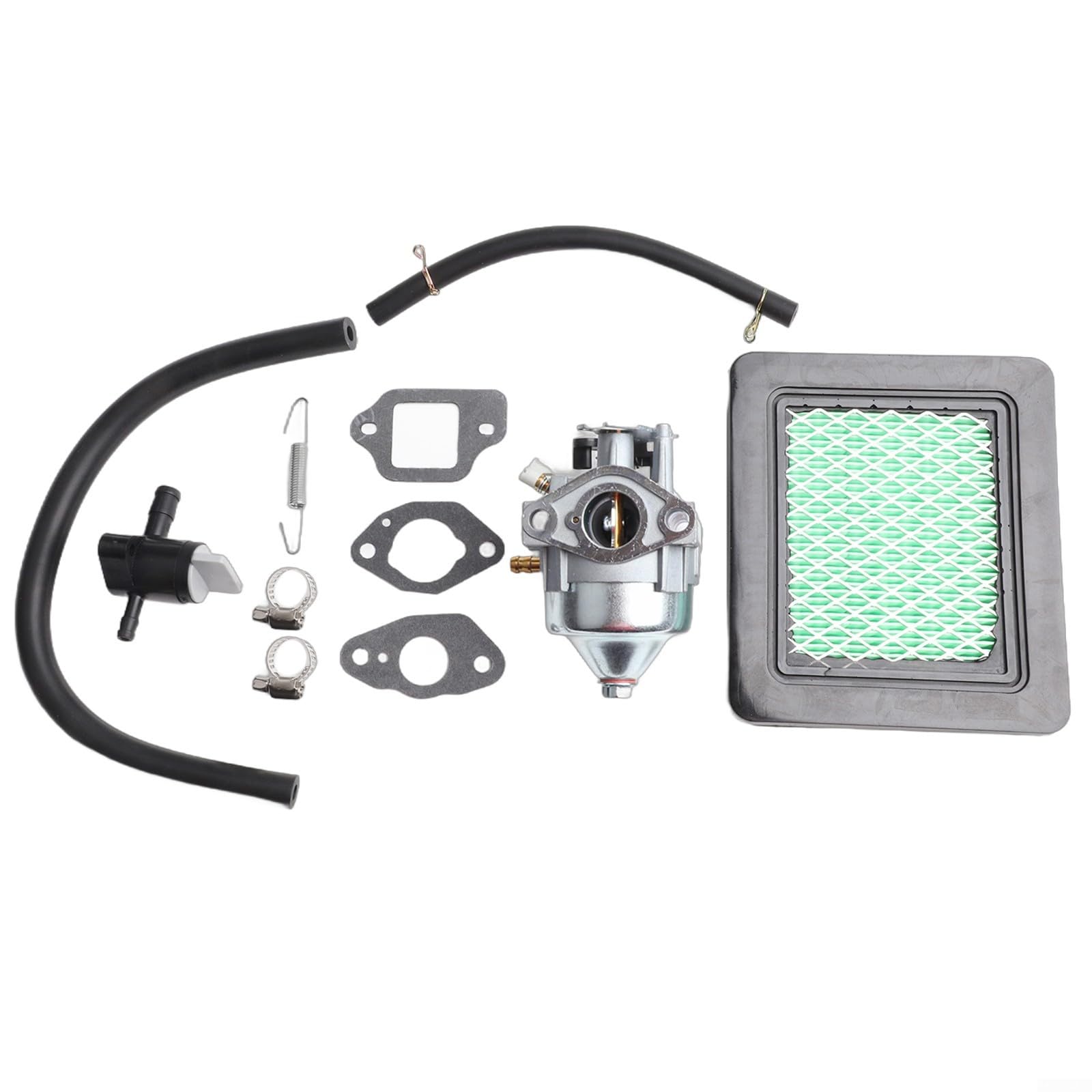 Gdfnmogo Vergaser-Kit 16100-Z9M-811, Ersatz für GCV170LA GCV200LA HRN216 HRX217 Motormodelle mit Luftfilter, Kraftstoffleitung, Klemmfeder Gdfnmogo Vergaser-Kit 16100-Z9M-811, Ersatz für GCV170LA GCV200LA HRN216 HRX217 Motormodelle mit Luftfilter, Kraftstoffleitung, Klemmfeder von Gdfnmogo