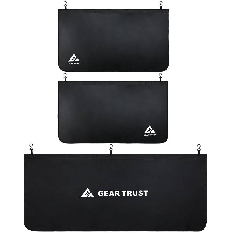 GearTrust Kotflügelschoner 3 Stück Magnetisch Kotflügelschoner Matratze rutschfest Werkstatt Matte Autoreparatur Kotflügel Schutzblech für Schutz mit Haken kfz Werkstatt Ausstattung Auto,160X65cm(XL) von GearTrust