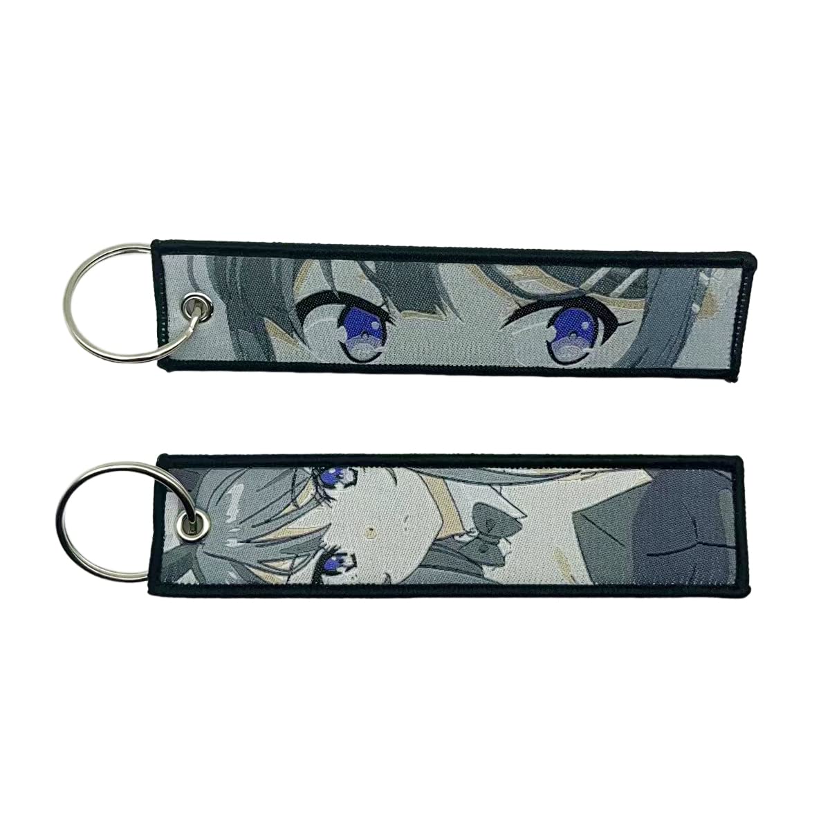 Gearcatweel 1 Packung Anime Jet Tag Schlüsselanhänger Schlüsselanhänger bestickt – EDC für Motorräder, Roller, ATV, Auto und Anime-Geschenke, Ksby-01, KSBY-01 von Gearcatweel