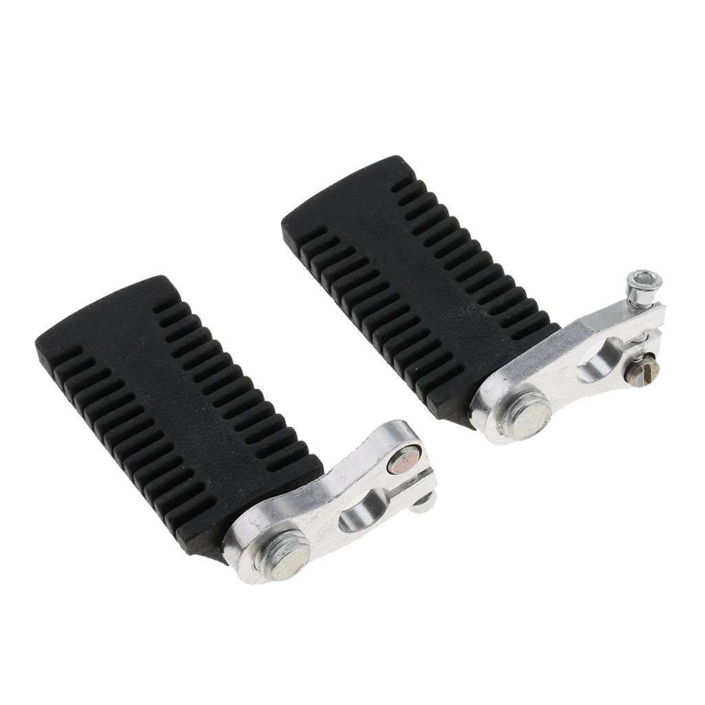 1 Paar Motorrad Fußrasten Pedale Fußrasten für 47cc 49cc Mini Pocket Bike 1 Paar Motorrad Fußrasten Pedale Fußrasten für 47cc 49cc Mini Pocket Bike von Geardeangloow
