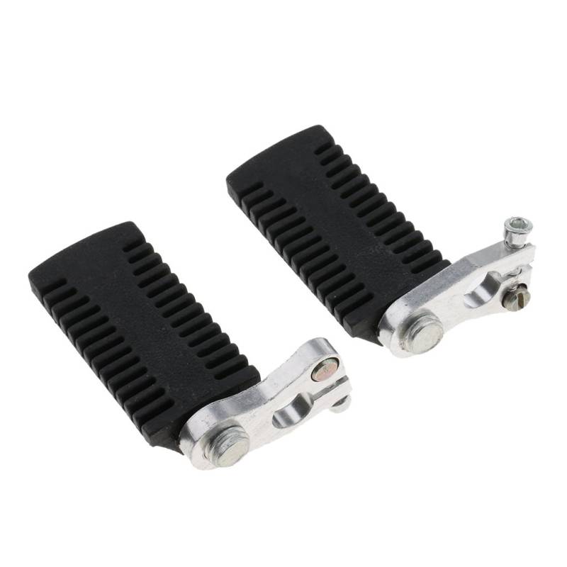 1 Paar Motorrad Fußrasten Pedale Fußrasten für 47cc 49cc Mini Pocket Bike von Geardeangloow