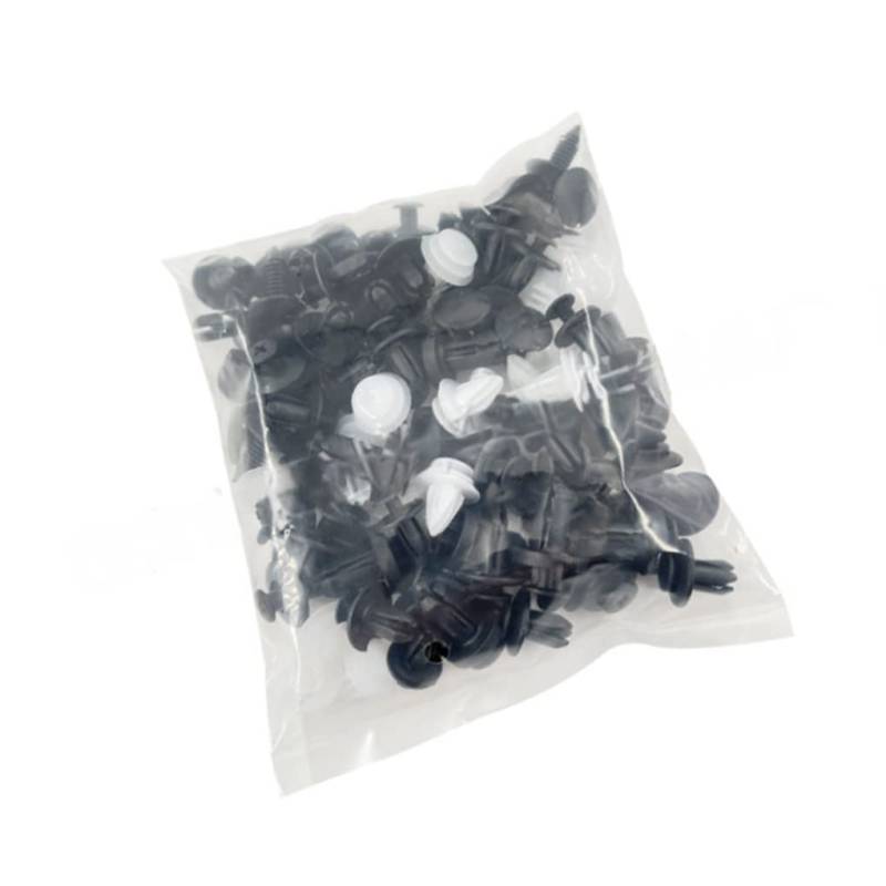 100 Stück Auto Fastener Clip Mixed Car Body Push Retainer Pin Rivet Bumper Door Trim Panel Retainer Fastener Kit von Geardeangloow