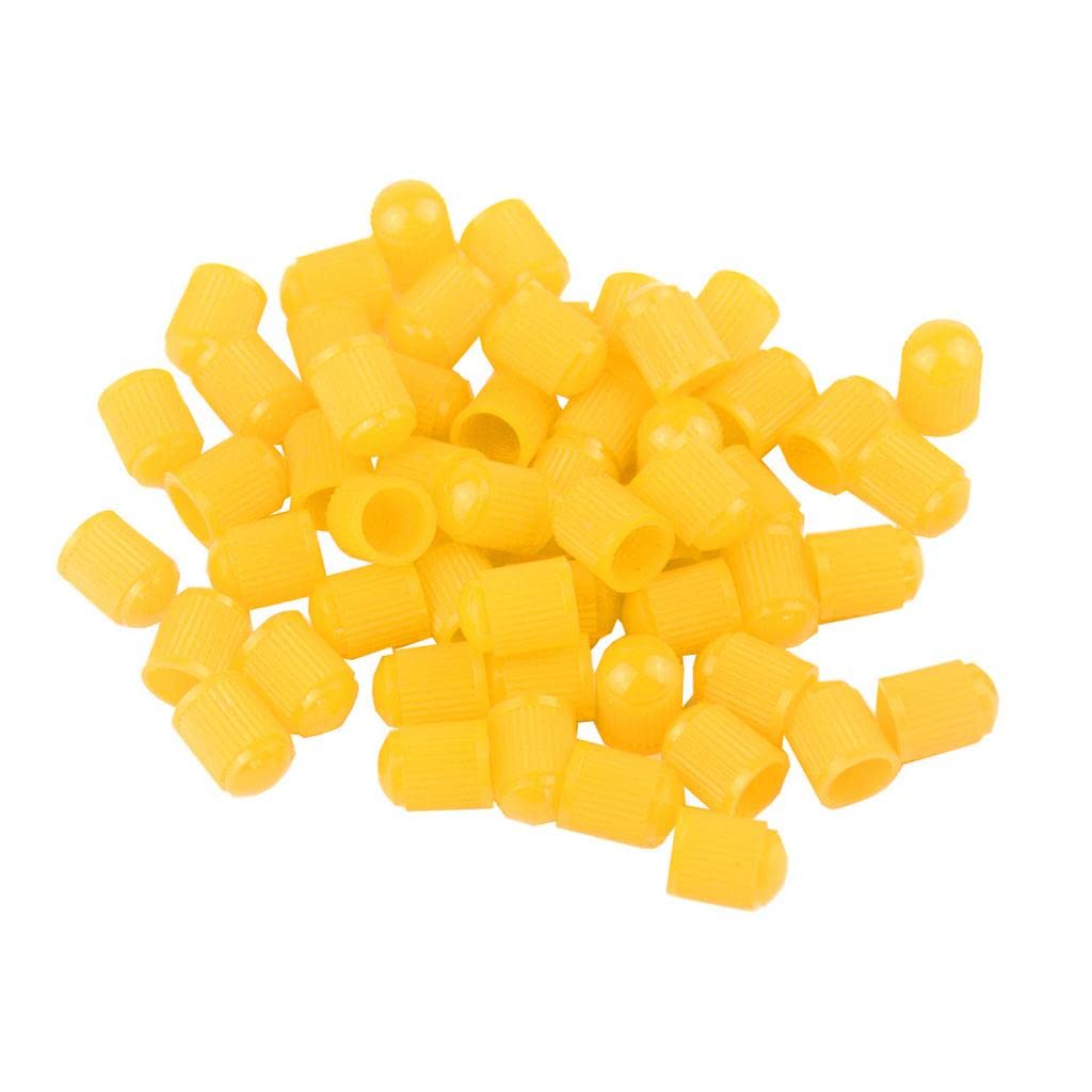 100 x Kunststoff-Ventilkappen für Auto, Fahrrad, Motorrad, LKW, Rad, Reifen, Hot Yellow, 10 mm 100 x Kunststoff-Ventilkappen für Auto, Fahrrad, Motorrad, LKW, Rad, Reifen, Hot Yellow, 10 mm von Geardeangloow