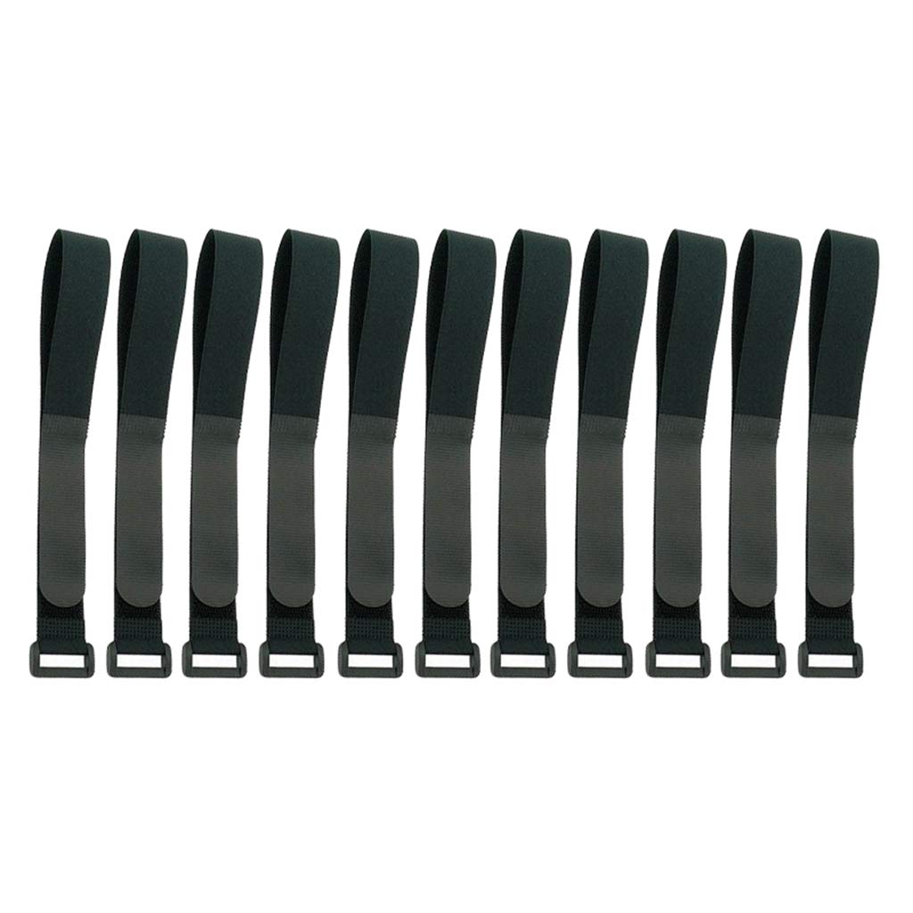 10x Durable CIN Straps Ersatz Fahrradträger Träger Gurt Spanngurte 45 cm, Schwarz 10x Durable CIN Straps Ersatz Fahrradträger Träger Gurt Spanngurte 45 cm, Schwarz von Geardeangloow