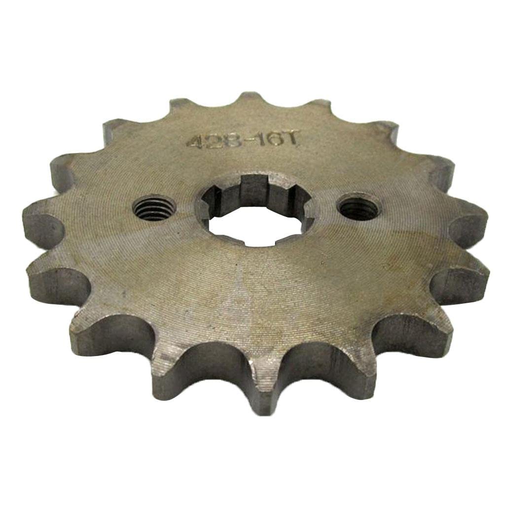 16T Zähne, 17 mm, 428 Kette, Vorderrad, Zahnrad, Pit, Quad, Dirtbike, ATV, Buggy 16T Zähne, 17 mm, 428 Kette, Vorderrad, Zahnrad, Pit, Quad, Dirtbike, ATV, Buggy von Geardeangloow