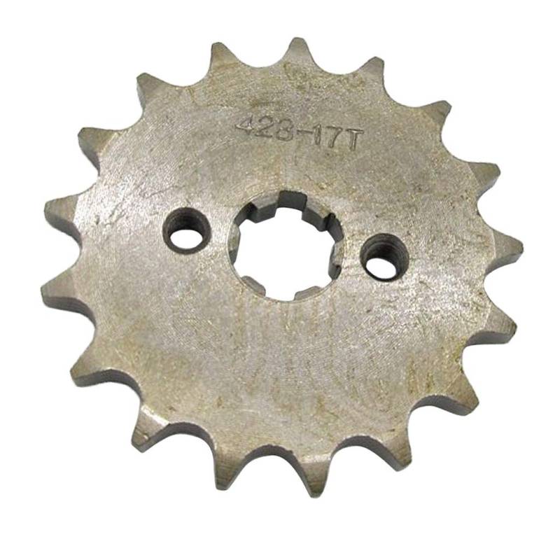 17T 428 17 mm Kettenrad vorne für 50/70/110/125/150cc von Geardeangloow