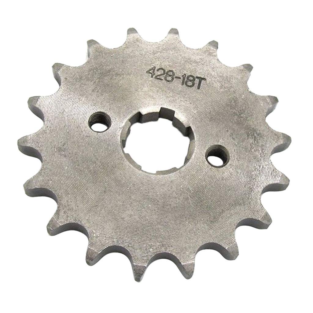 18T Zähne, 20 mm, 428 Kette, Vorderrad, Zahnrad, Pit, Quad, Dirtbike, ATV, Buggy 18T Zähne, 20 mm, 428 Kette, Vorderrad, Zahnrad, Pit, Quad, Dirtbike, ATV, Buggy von Geardeangloow