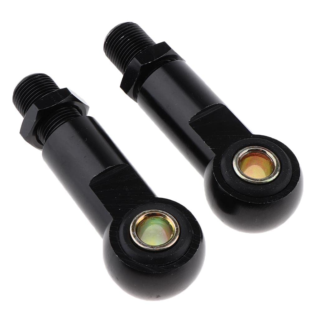 2 Stück Augenadapter Augenende für Motorrad Roller Stoßdämpfer Schwarz 2 Stück Augenadapter Augenende für Motorrad Roller Stoßdämpfer Schwarz von Geardeangloow