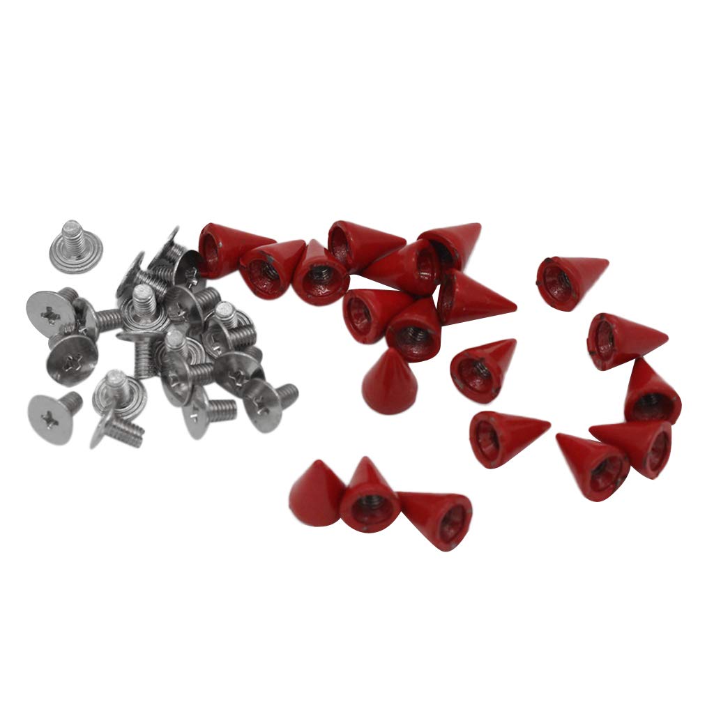 20 Sets Legierung Bullet Head Screw Back Nieten DIY Gürteltaschen Zubehör 7 x 10 mm 20 Sets Legierung Bullet Head Screw Back Nieten DIY Gürteltaschen Zubehör 7 x 10 mm von Geardeangloow
