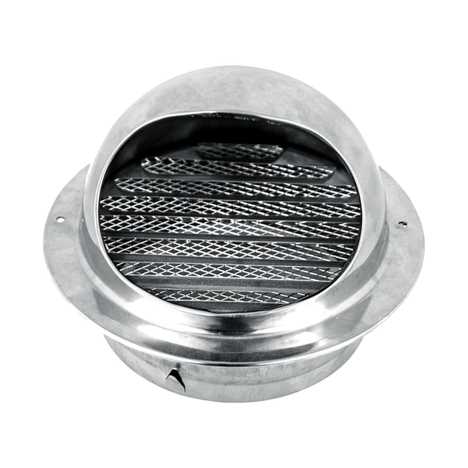 304 Edelstahl-Lüftungsauslasskappen mit integrierter Netzblende, 60 mm 304 Edelstahl-Lüftungsauslasskappen mit integrierter Netzblende, 60 mm von Geardeangloow