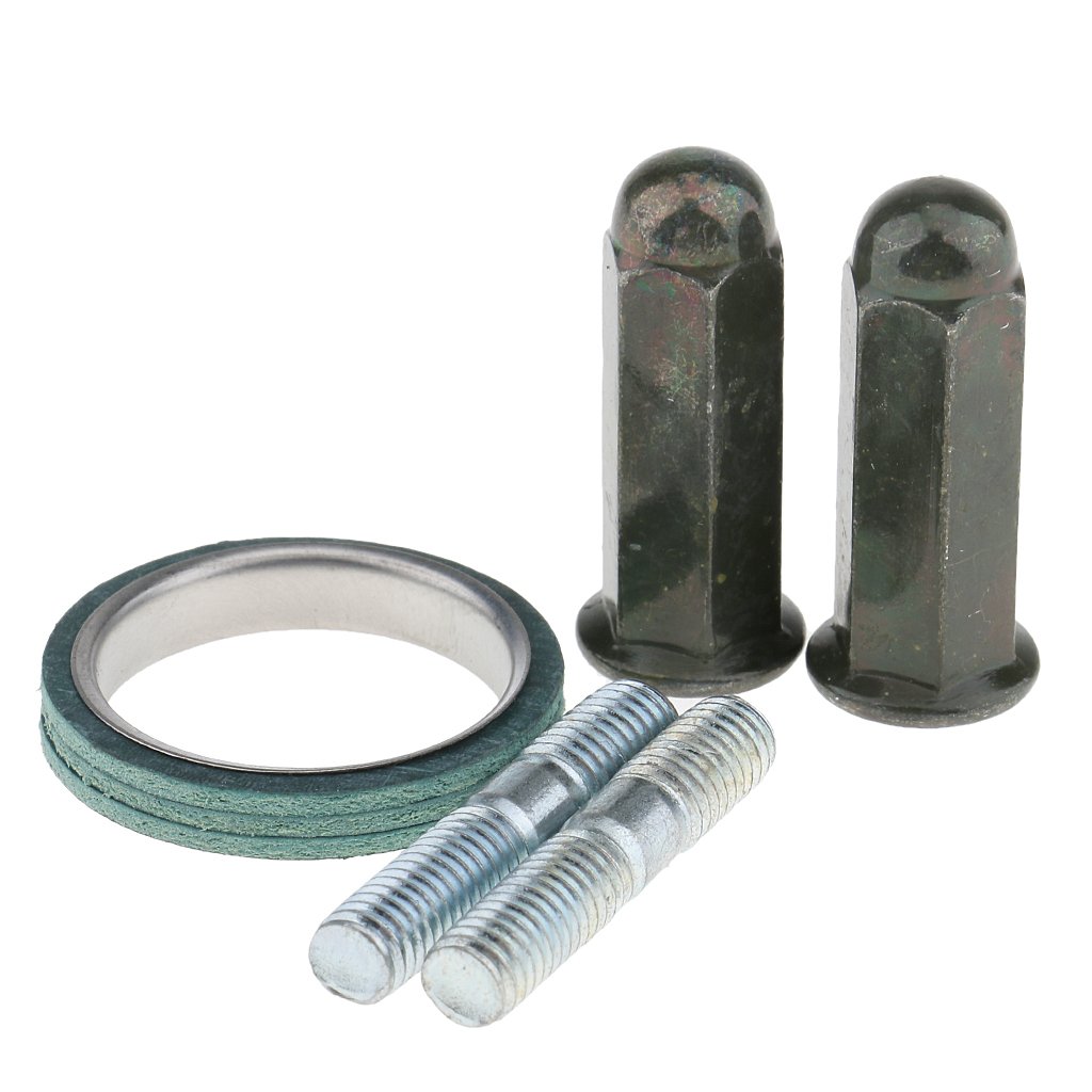 Auspuffbolzen Muttern Kupfer Dichtungssatz für GY6 50cc 125cc 150cc Auspuffbolzen Muttern Kupfer Dichtungssatz für GY6 50cc 125cc 150cc von Geardeangloow