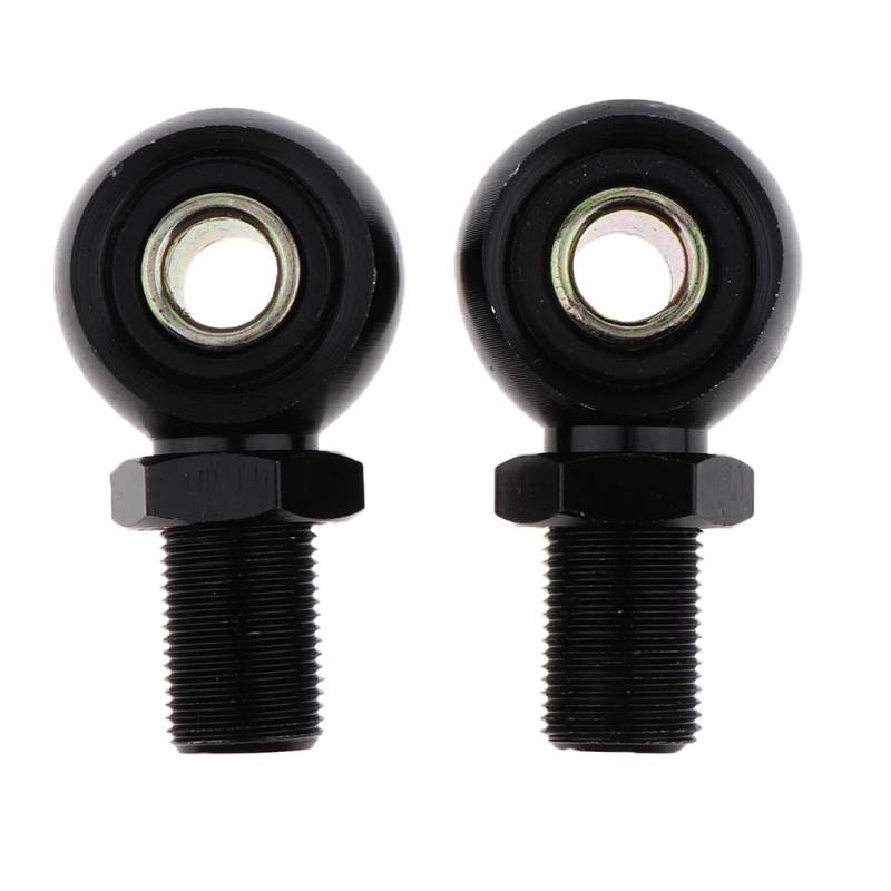 Ein Paar Augenadapter Augenende für Motorrad Roller Stoßdämpfer Schwarz von Geardeangloow