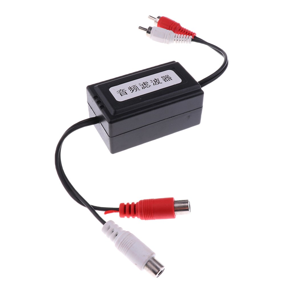 Geardeangloow 2 RCA auf 2 RCA Masseschleifen-Isolator Geräusch-Audio-Filter für Auto-Heim-Stereoanlage Geardeangloow 2 RCA auf 2 RCA Masseschleifen-Isolator Geräusch-Audio-Filter für Auto-Heim-Stereoanlage von Geardeangloow