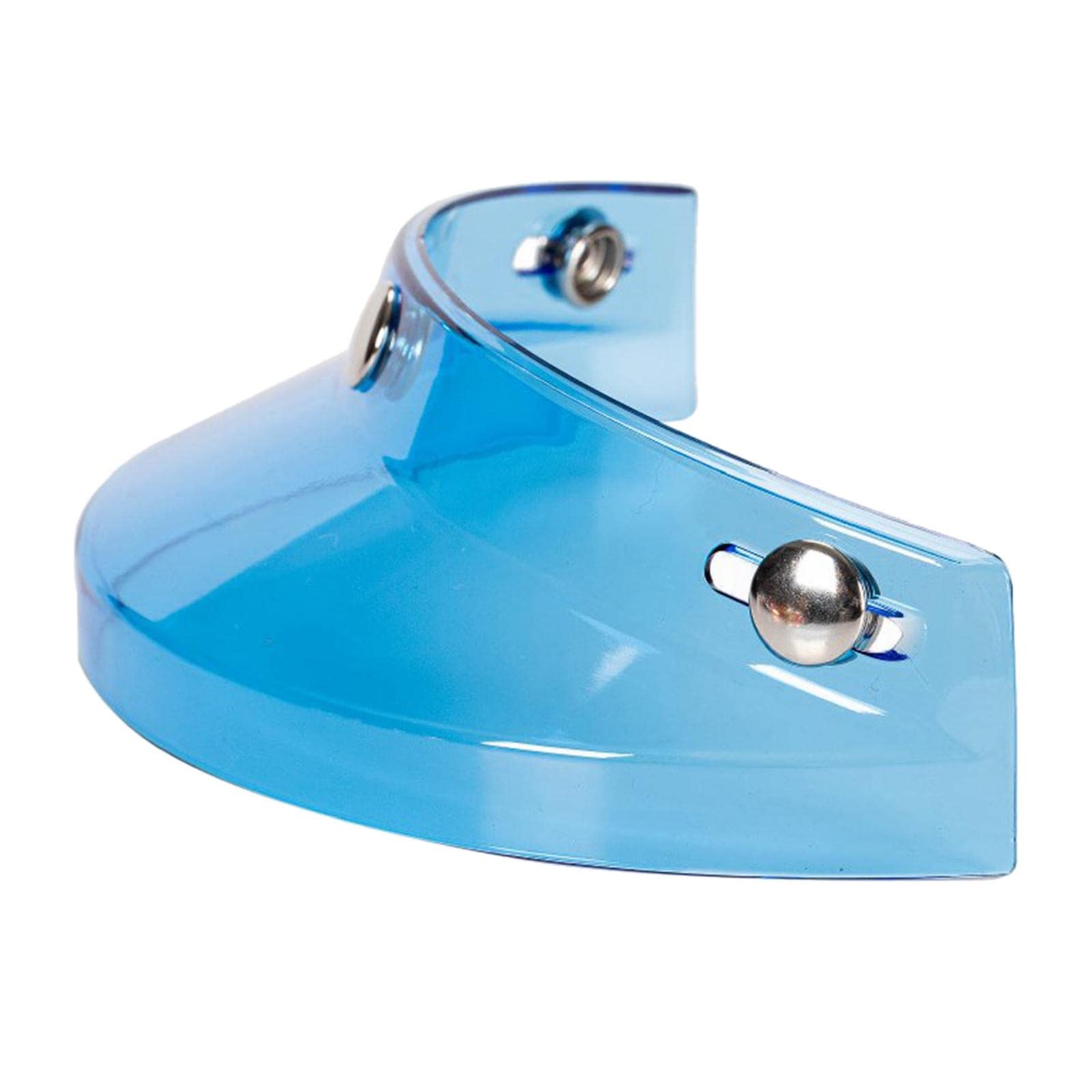 Geardeangloow Helmvisier 3 Snap für Helme mit 3 Knöpfen Halbhelme Teile Transparent Blau, 20 x 10 x 5,5 cm Geardeangloow Helmvisier 3 Snap für Helme mit 3 Knöpfen Halbhelme Teile Transparent Blau, 20 x 10 x 5,5 cm von Geardeangloow