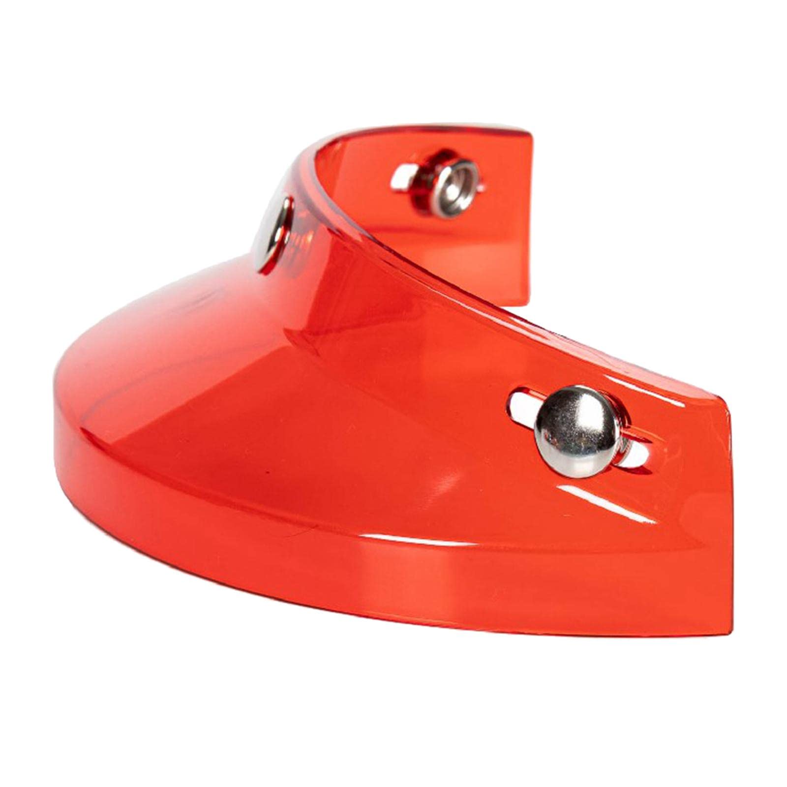 Geardeangloow Helmvisier 3 Snap für Helme mit 3 Knöpfen Halbhelme Teile Transparent Rot, 20 x 10 x 5,5 cm Geardeangloow Helmvisier 3 Snap für Helme mit 3 Knöpfen Halbhelme Teile Transparent Rot, 20 x 10 x 5,5 cm von Geardeangloow
