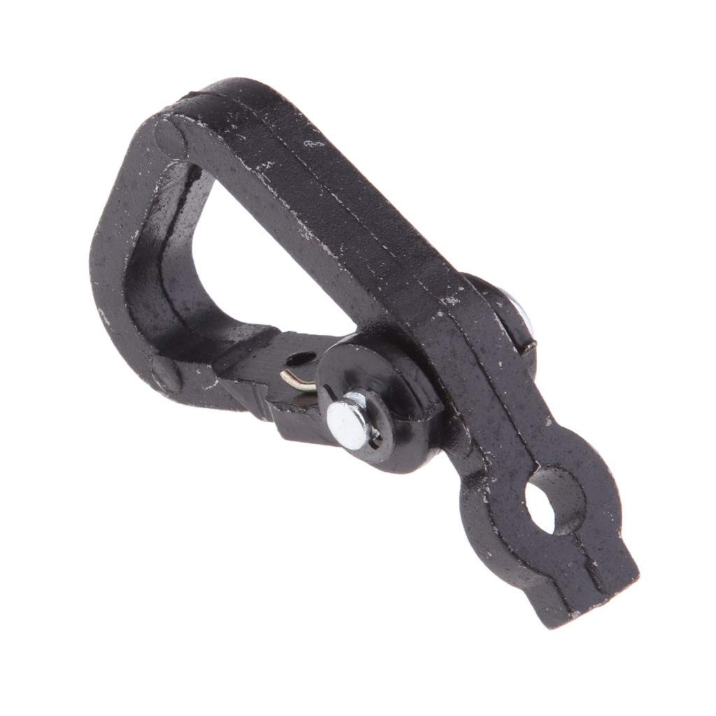Karabinerhaken aus Aluminiumlegierung, Motorrad-Federclip, für Gepäck, Helm, schwarz Karabinerhaken aus Aluminiumlegierung, Motorrad-Federclip, für Gepäck, Helm, schwarz von Geardeangloow