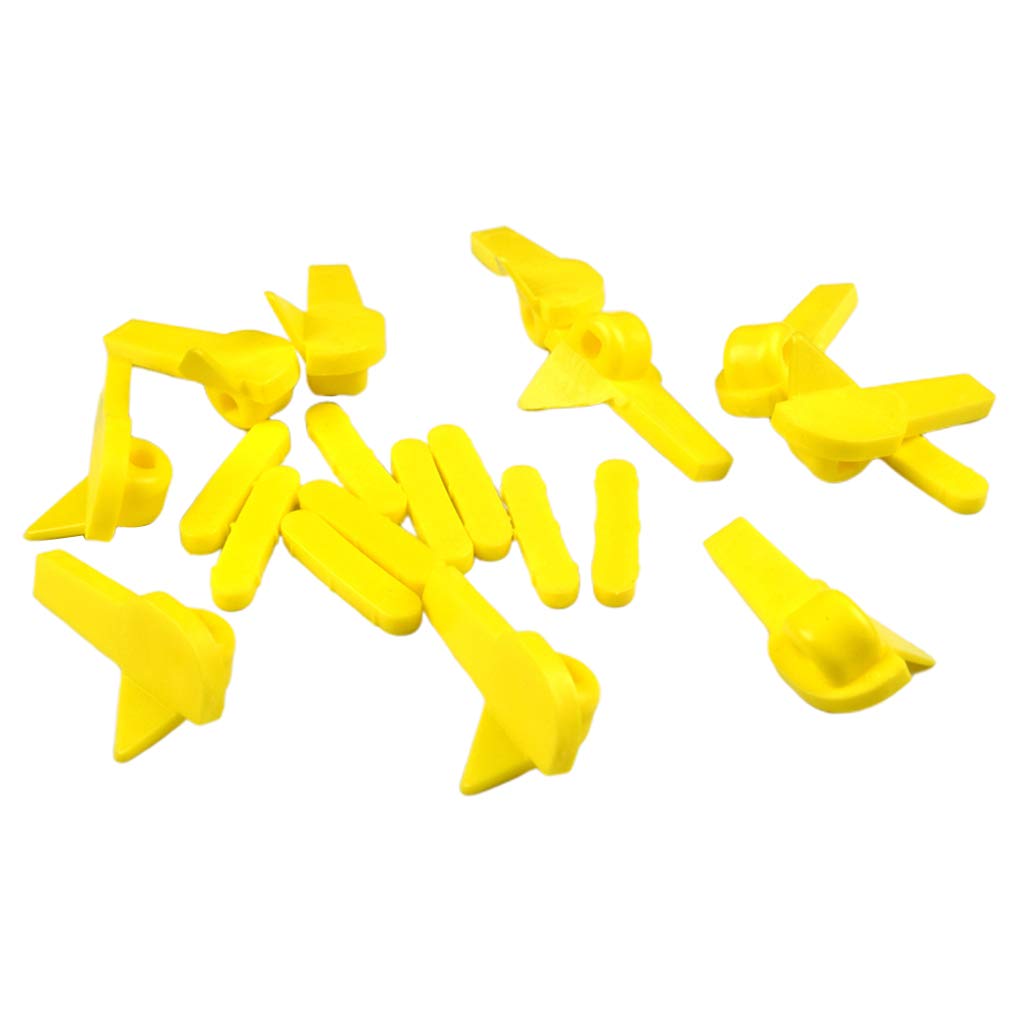 Lots 10 x 57 mm gelbe Schutz-Reifenmontierer, Vogelkopfentferner-Pad Lots 10 x 57 mm gelbe Schutz-Reifenmontierer, Vogelkopfentferner-Pad von Geardeangloow