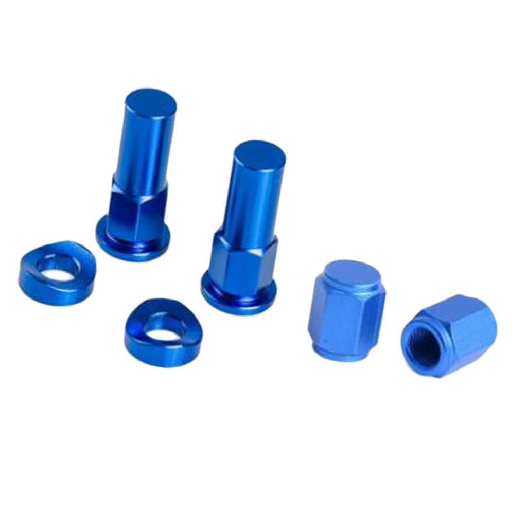 Motorrad CNC Billet Reifen Ventil Vorbau Felge Kontermutter Kappe Abstandshalter Kit Blau Motorrad CNC Billet Reifen Ventil Vorbau Felge Kontermutter Kappe Abstandshalter Kit Blau von Geardeangloow
