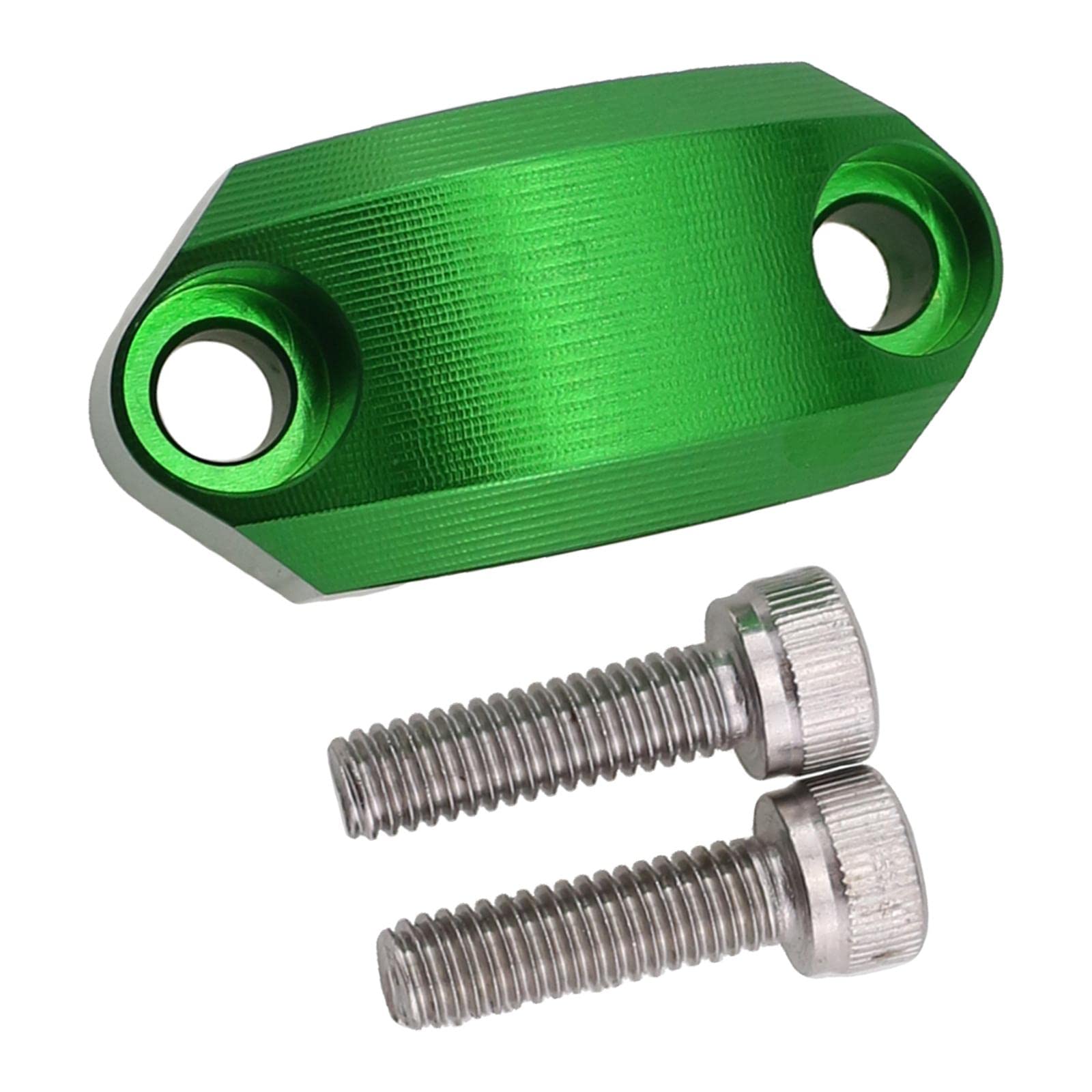 Motorrad-Hauptzylinder-Klemmabdeckung für 22 mm Lenkerzubehör, grün, 4,4 x 2,2 x 1,6 cm Motorrad-Hauptzylinder-Klemmabdeckung für 22 mm Lenkerzubehör, grün, 4,4 x 2,2 x 1,6 cm von Geardeangloow