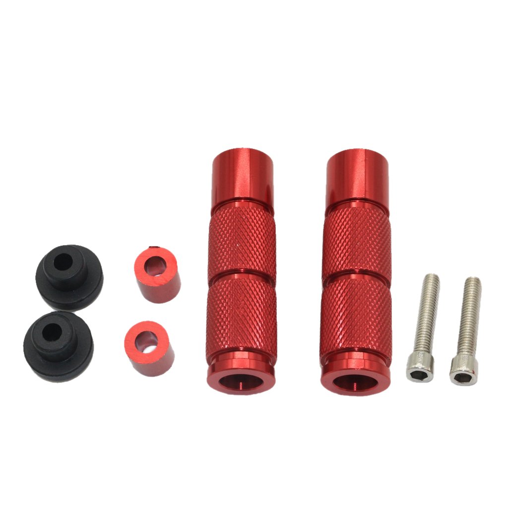 Universal CNC Motorrad Roller Dirt Bike ATV Fußrasten Rot Universal CNC Motorrad Roller Dirt Bike ATV Fußrasten Rot von Geardeangloow