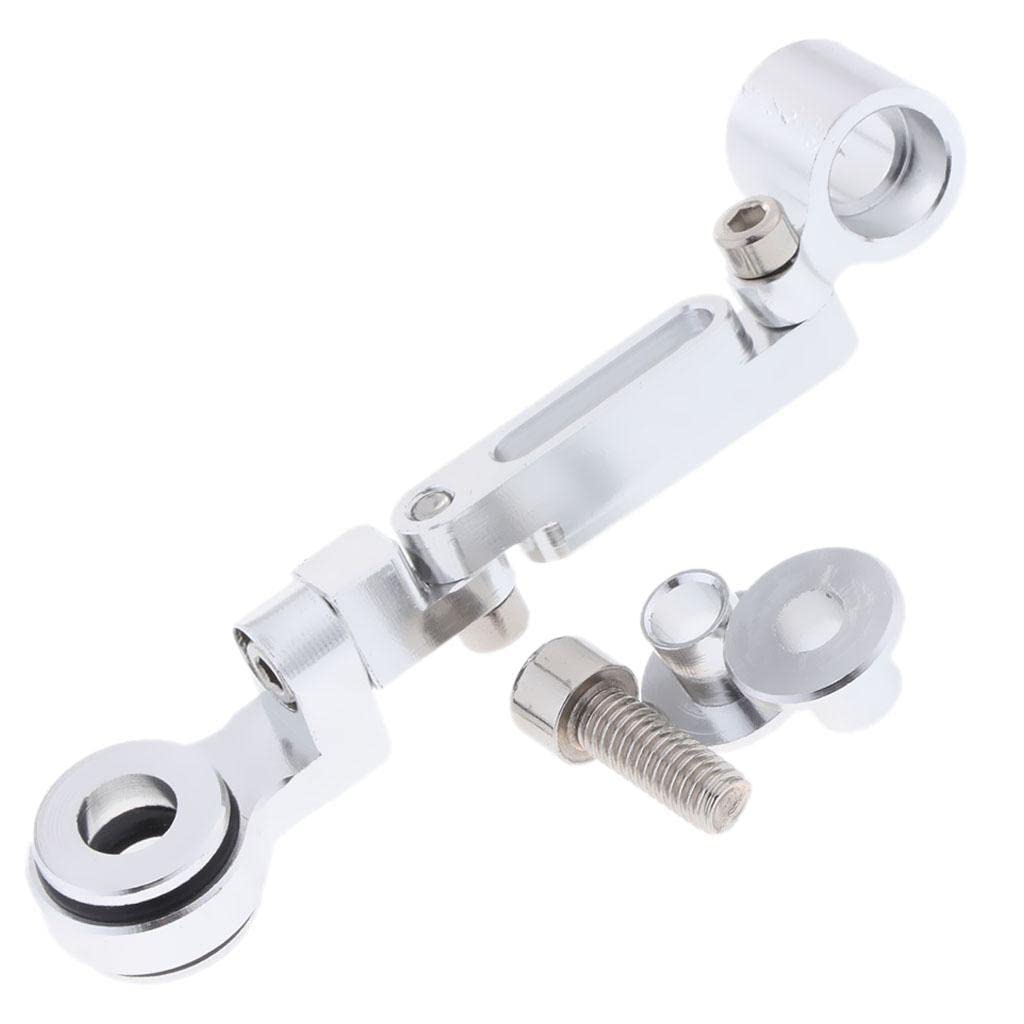 Universal Motorrad Bremsflüssigkeitsbehälter Ölbecher Halterung Silber Universal Motorrad Bremsflüssigkeitsbehälter Ölbecher Halterung Silber von Geardeangloow