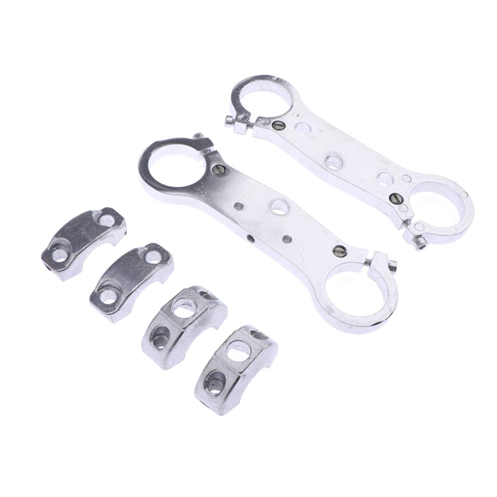 Vordere obere Dreifach-Lenkvorbau-Gabelklemme für 49 cc Mini Dirt Bike Vordere obere Dreifach-Lenkvorbau-Gabelklemme für 49 cc Mini Dirt Bike von Geardeangloow